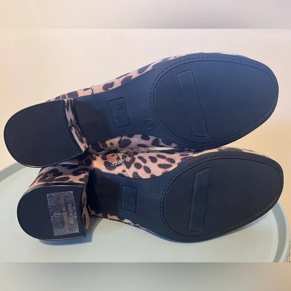 Leopard Print Ankle Boots - Picture 3 of 3